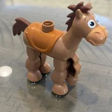 Lego Duplo Woody's Horse Bullseye From Disney Toy Story Movie Replacement Pony