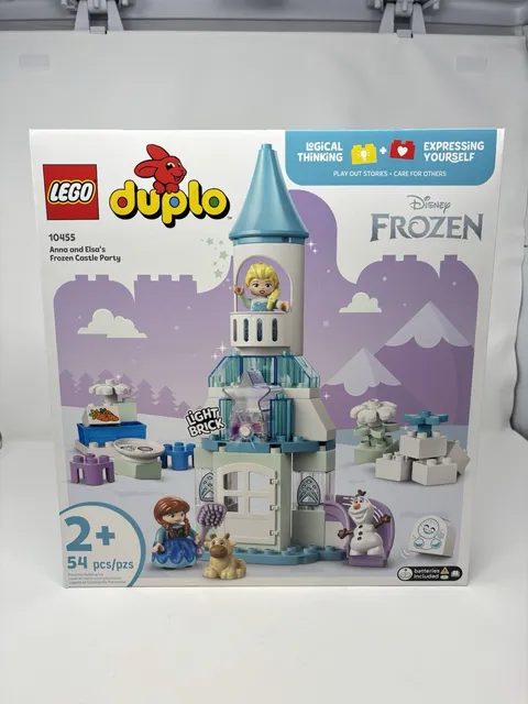 LEGO DUPLO 10455 Anna and Elsa's Frozen Castle Party Complete Set SEALED
