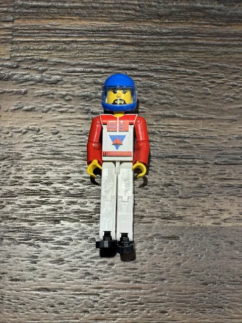 Lego Technic Figure - Vintage/Rare With Helmet