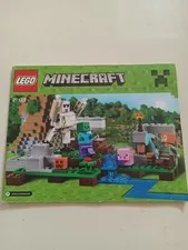LEGO Minecraft The Iron Golem 21123 INSTRUCTION MANUAL ONLY
