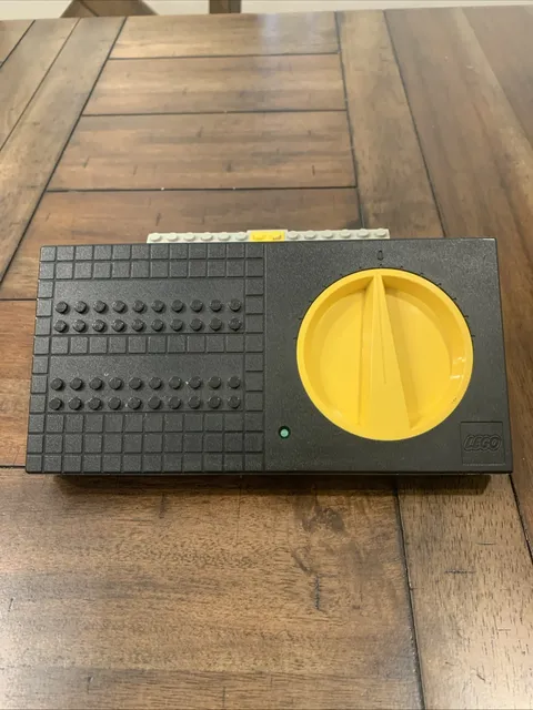 LEGO 9V Black Train Speed Regulator Controller 4548 CONTROLLER ONLY Untested