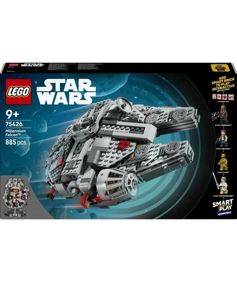 Lego Star Wars Smart Play. Millennium Falcon Set 75426 New Sealed.