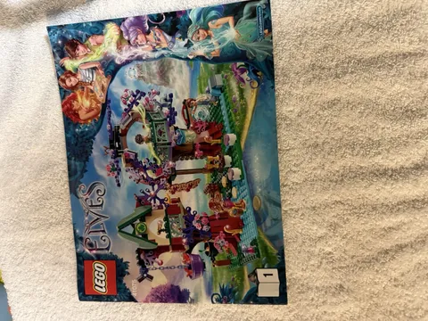Lot of 9 LEGO Elves Instructions Manual Only