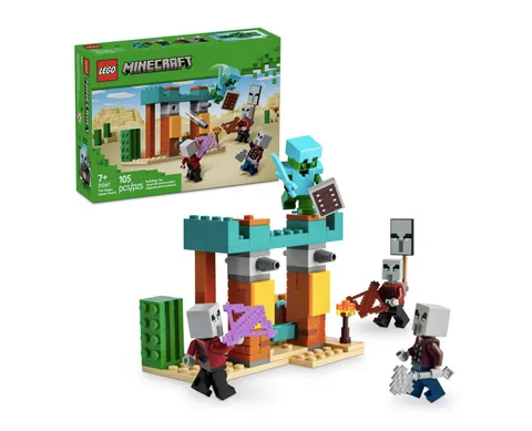 LEGO Minecraft Illager Desert Patrol Playset 21267 Figures Toy Ages 7+