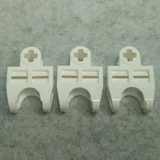 LEGO 32174 Technic Axle Connector 2x3 Ball Joint Socket White x3 Vintage Genuine