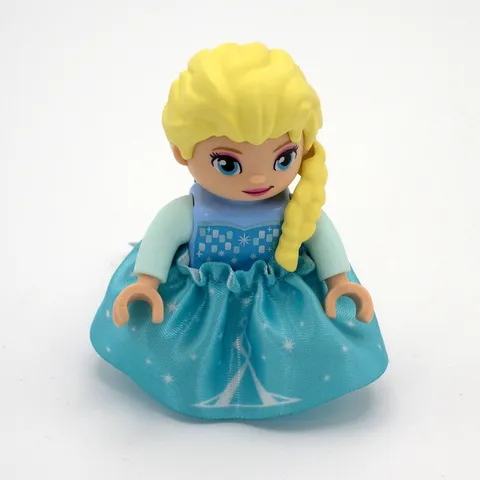 Lego Duplo Disney Frozen Princess Elsa Figure with Blue Dress & Train