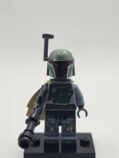 Lego Star Wars Boba Fett Minifigure - Head w/ Beard Stubble SW0396 9496 NEW -MB