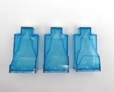 Lego Disney Friends Frozen 3 Glitter Trans-Light Blue Rock Panels 2x4x6 (47847)