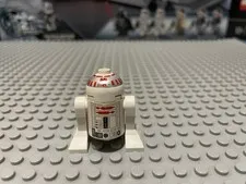 Lego Star Wars Astromech R5-D4 Mini Figure Short Red Stripes