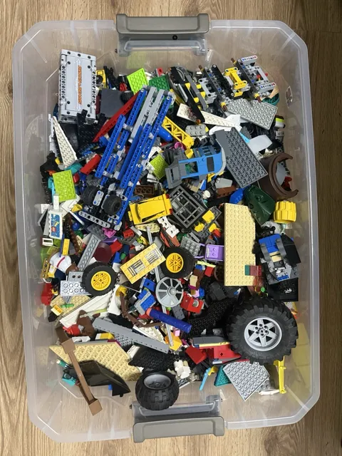 LEGO 20 lbs Pounds Random Parts Pieces Building Blocks Bulk Lot.
