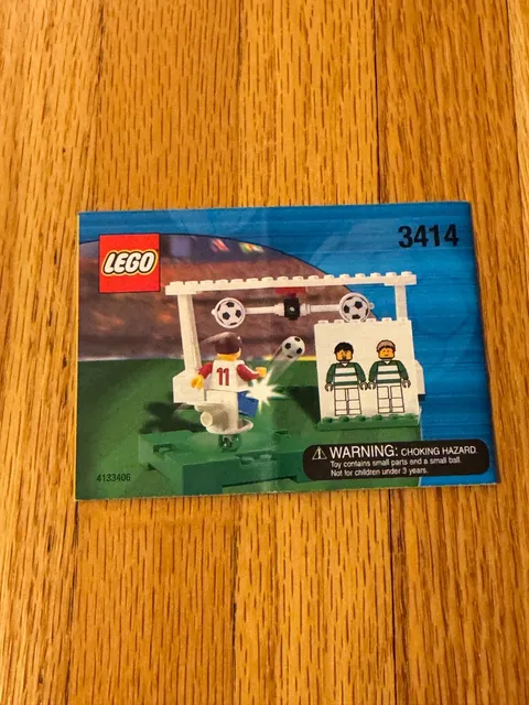 Lego Sports Soccer Precision Shooting (3414) Instruction Booklet Only