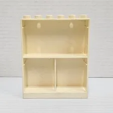 Lego Duplo Beige Cabinet Bookshelves Wall 2x6 Studs #6461