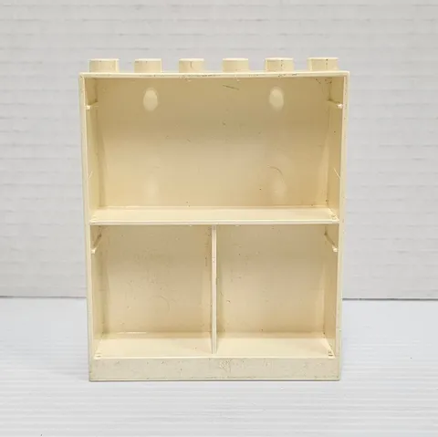 Lego Duplo Beige Cabinet Bookshelves Wall 2x6 Studs #6461