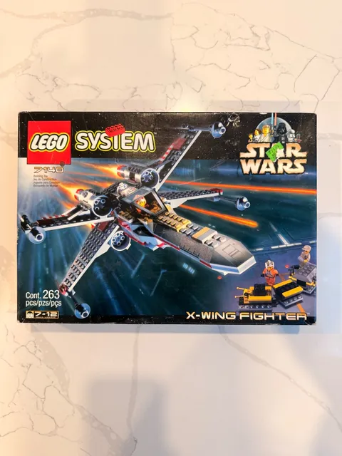 LEGO Star Wars 7140 X-Wing Fighter 1999 Original NEW SEALED Vintage Rare