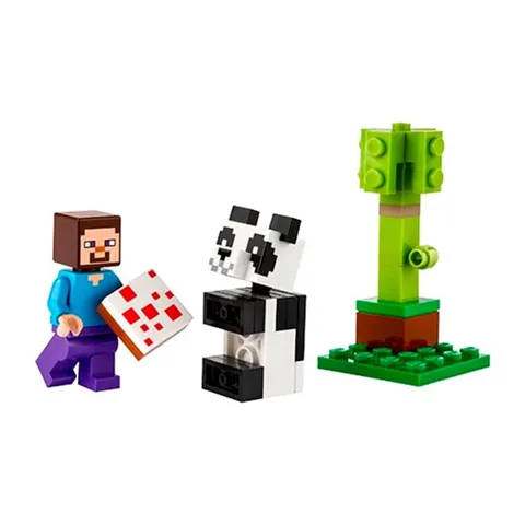 LEGO Minecraft Steve and Baby Panda 30672 Polybag