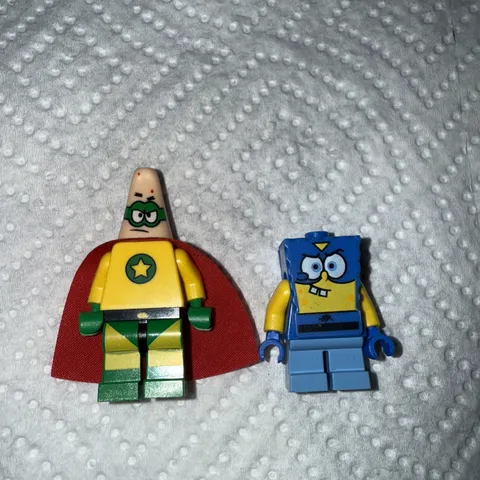 LEGO SpongeBob & Patrick Superhero Minifigures