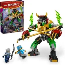 LEGO NINJAGO Lloyd’s Elemental Power Mech Customizable Battle Toy, 7+ -71817