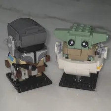 LEGO Star Wars BrickHeadz 75317 Mandalorian & The Child Limited Edition Retired