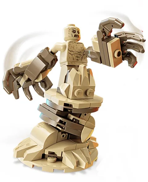 LEGO MINIFIGURE MARVEL SUPERHEROES SANDMAN - SAND FORM WITH PLATFORM SH1112