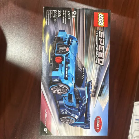 LEGO Bugatti Vision Gran Turismo 77253 Complete Set 284 Pieces Speed Champions