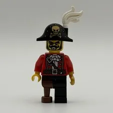 LEGO Minifigures Series 8 Pirate Captain COL127 CMF Minifigure