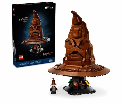 LEGO Harry Potter Talking Sorting Hat Set 76429 561pcs Age 18+ Box