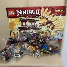 LEGO NINJAGO The Golden Weapons Fire Temple 2507 In 2011 New Retired Sealed Bags
