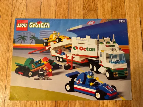Lego Town Indy Transport (6335) Instruction Booklet Only