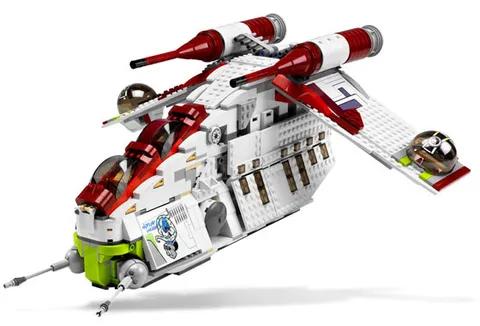 LEGO Star Wars Republic Attack Gunship 7676 (No Box/Manual)
