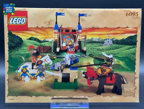 Lego Castle Royal Joust (6095) Instruction Manuel Booklet Only