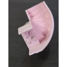 LEGO Pink Spiral Staircase Curved Steps Building Block Piece 40243