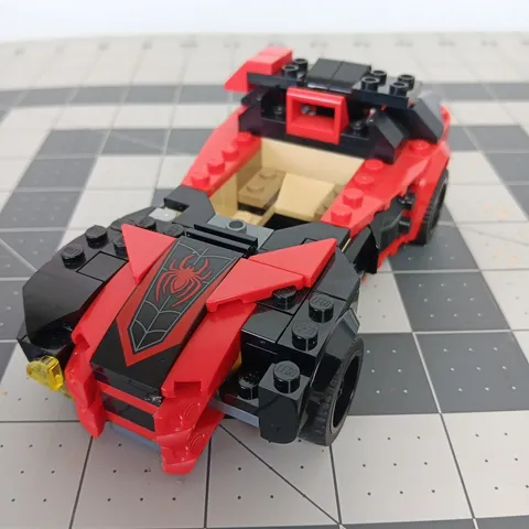 Lego Miles Morales Vs Morbius 76244 Car Parts Incomplete Loose Replacements