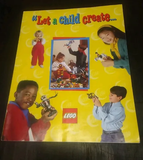 ⭐Lego Child Create 1994 Magazine Catalog⭐