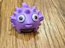 Lego Purple Pufferfish Helmet With Clear Shield