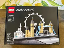 LEGO Architecture Skylines London 21034 Complete Set 468pcs 12+ Separator