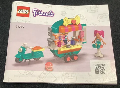 Lego Friends Instruction Manual Set 41719 Mobile Fashion Boutique Stephanie