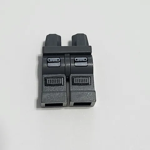 Lego Legs Space Police Gray Pants Uniform Minifigure Minifig Figure
