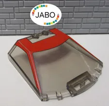 (T 1 / 10) LEGO 65633pb01 Windshield Ferrari F8 Tributo Trans Brown