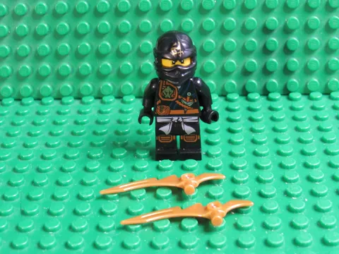 Lego Cole Jungle Robe 70747 71207 Tournament of Elements Ninjago Minifigure TL26