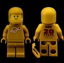 Lego Batman Spaceman Misprint Minifigure Torso Rare Prototype Test Print Error