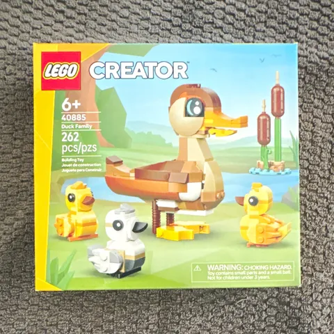 LEGO Creator Duck Family 40885 Promotional 262pcs Complete Set 6+ Box- UNOPENED
