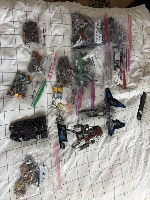 HUGE LEGO Star Wars Batman Etc Set Lot of 16 Retired Sets