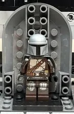 LEGO Star Wars Mandalorian Din Djarin sw1135 Beskar Armor Cape Minifigure
