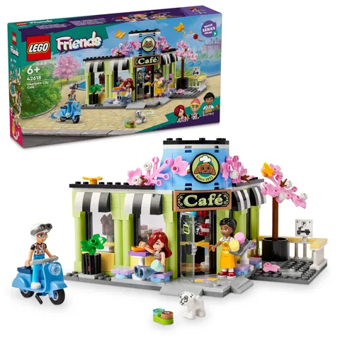 Lego Friends Heartlake City Cafe Toy for Children - Building Multicolored