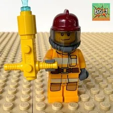 LEGO City, Fire: Fireman, FIRE HOSE, cty0307, 853378, PACK, 2012, YELLOW ORANGE