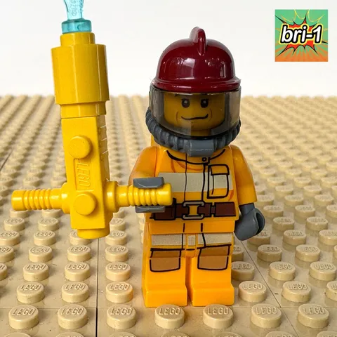 LEGO City, Fire: Fireman, FIRE HOSE, cty0307, 853378, PACK, 2012, YELLOW ORANGE