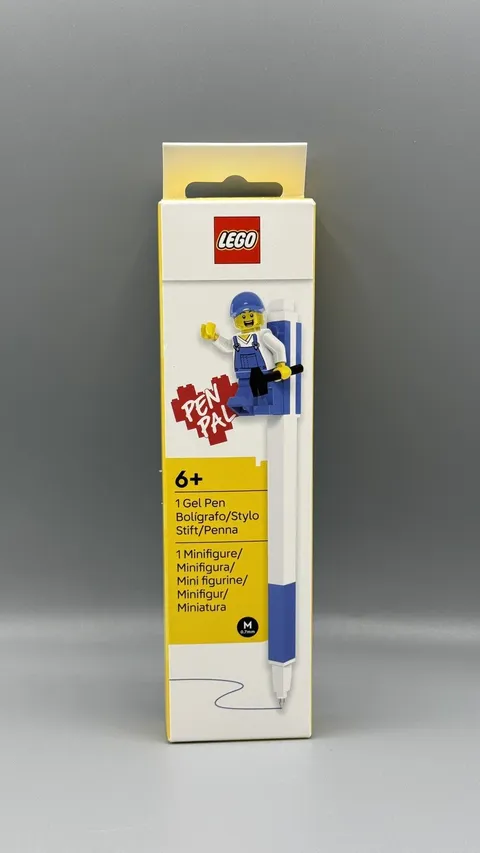LEGO 53702 Pen Pal – Brand New & Sealed – Official LEGO Stationery Gift,Blue Ink