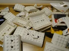 Lego Plane Boat Aircraft Ship Hull Fuselage Lot Misc.