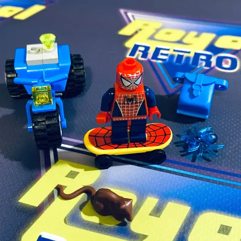 LEGO Spider-Man Dark Blue Minifigure 4853 4854 4856 4857 Skateboard Accessories
