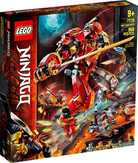 71720 LEGO Ninjago Fire Stone Mech RETIRED FACTORY NEW SEALED